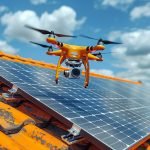 Solar Power Plant Testing with Thermal Drone